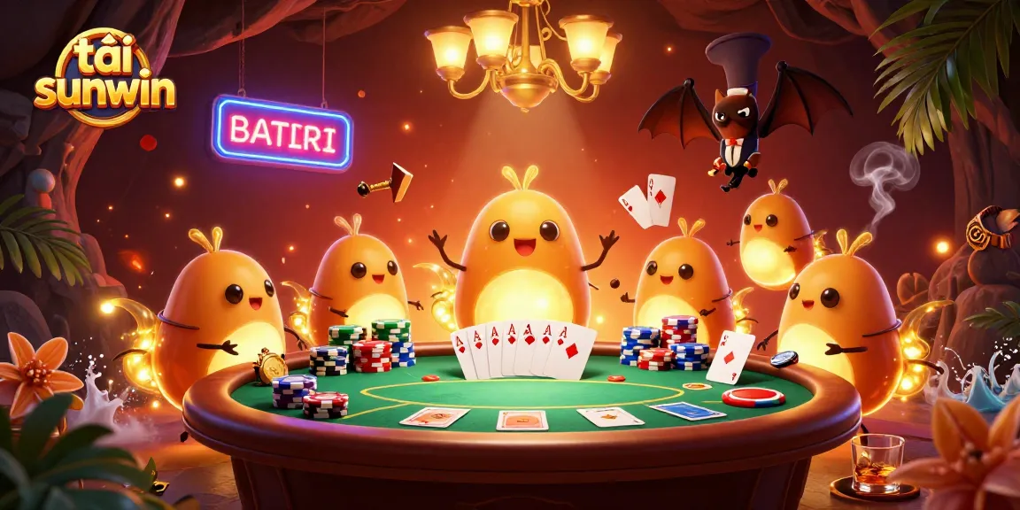 Illuminate your gaming with tải sunwin in a captivating cave casino atmosphere filled with vibrant 3D characters.