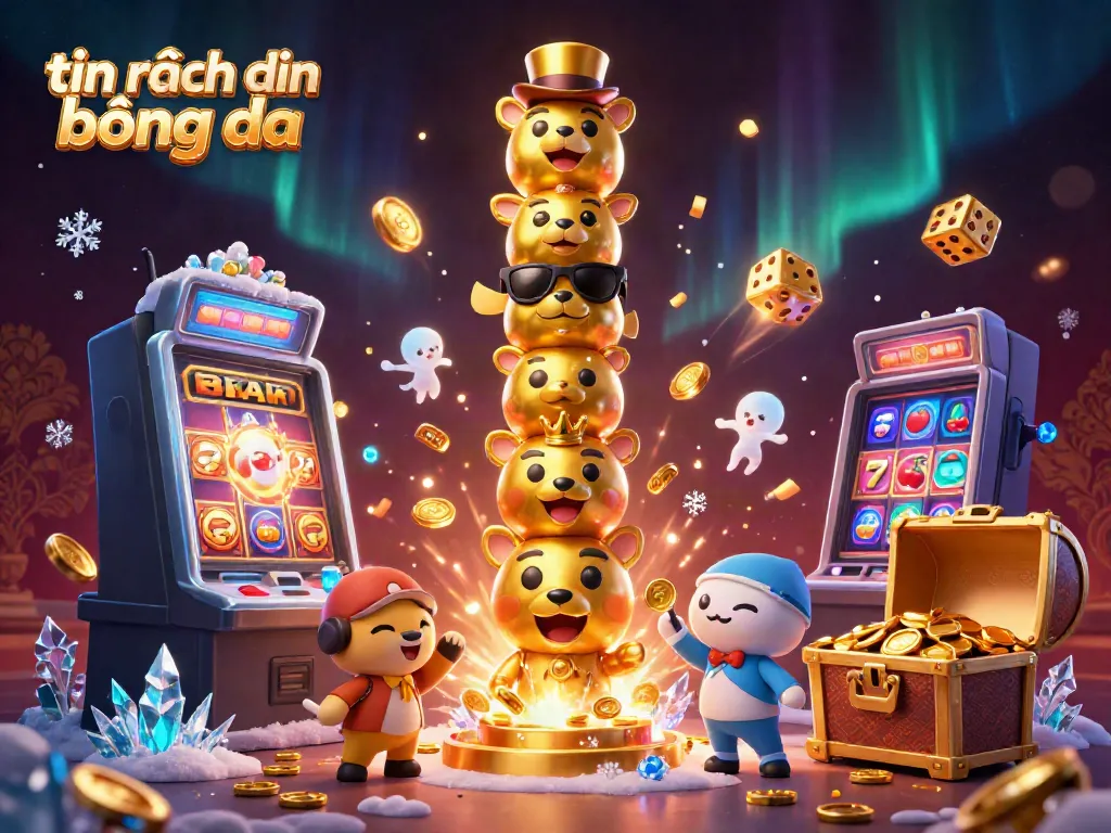 Engage with tin nhận định bóng đá through dynamic 3D casino elements illustrating a vibrant betting scene.