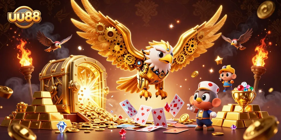 uu88 engages players in thrilling gambling with golden treasures and dynamic casino elements.