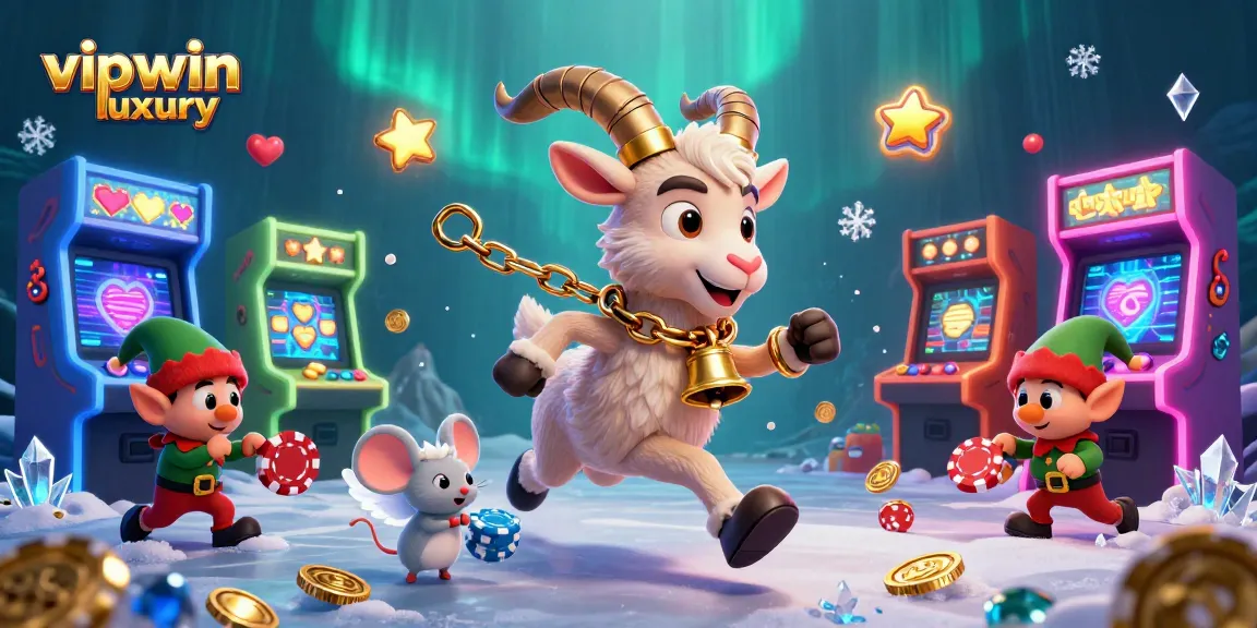 Join the excitement at vipwin luxury as you bet amidst cartoon characters in a vibrant casino