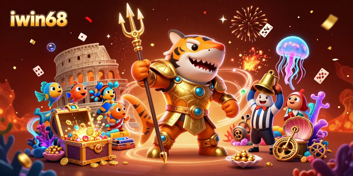 Experience thrilling wins with iwin68's explosive underwater casino adventure featuring dynamic gameplay elements.