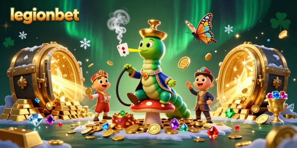 Experience the thrilling world of legionbet with a vibrant casino atmosphere and captivating imagery.