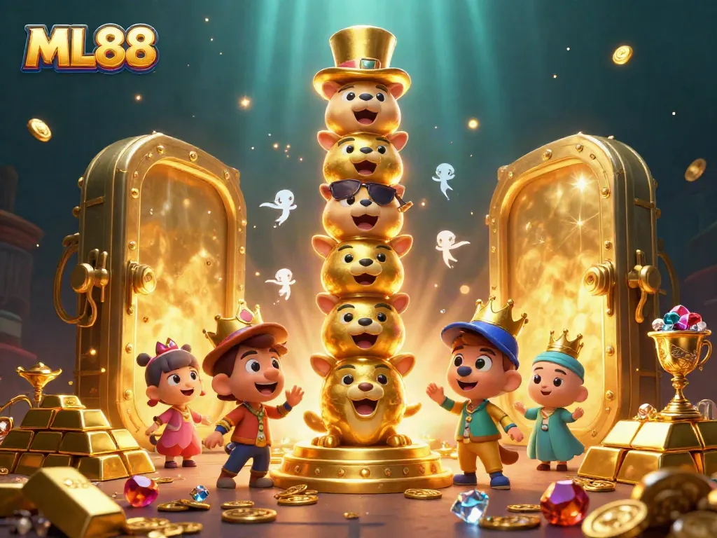 Experience thrilling gameplay at ML88 with gold treasures and dynamic characters.