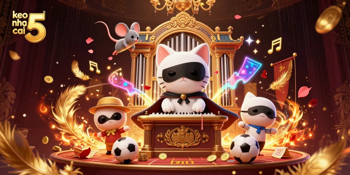 Experience the exciting world of keo nha cai 5 as the phantom cat and mouse acrobat showcase dynamic sports betting elements.